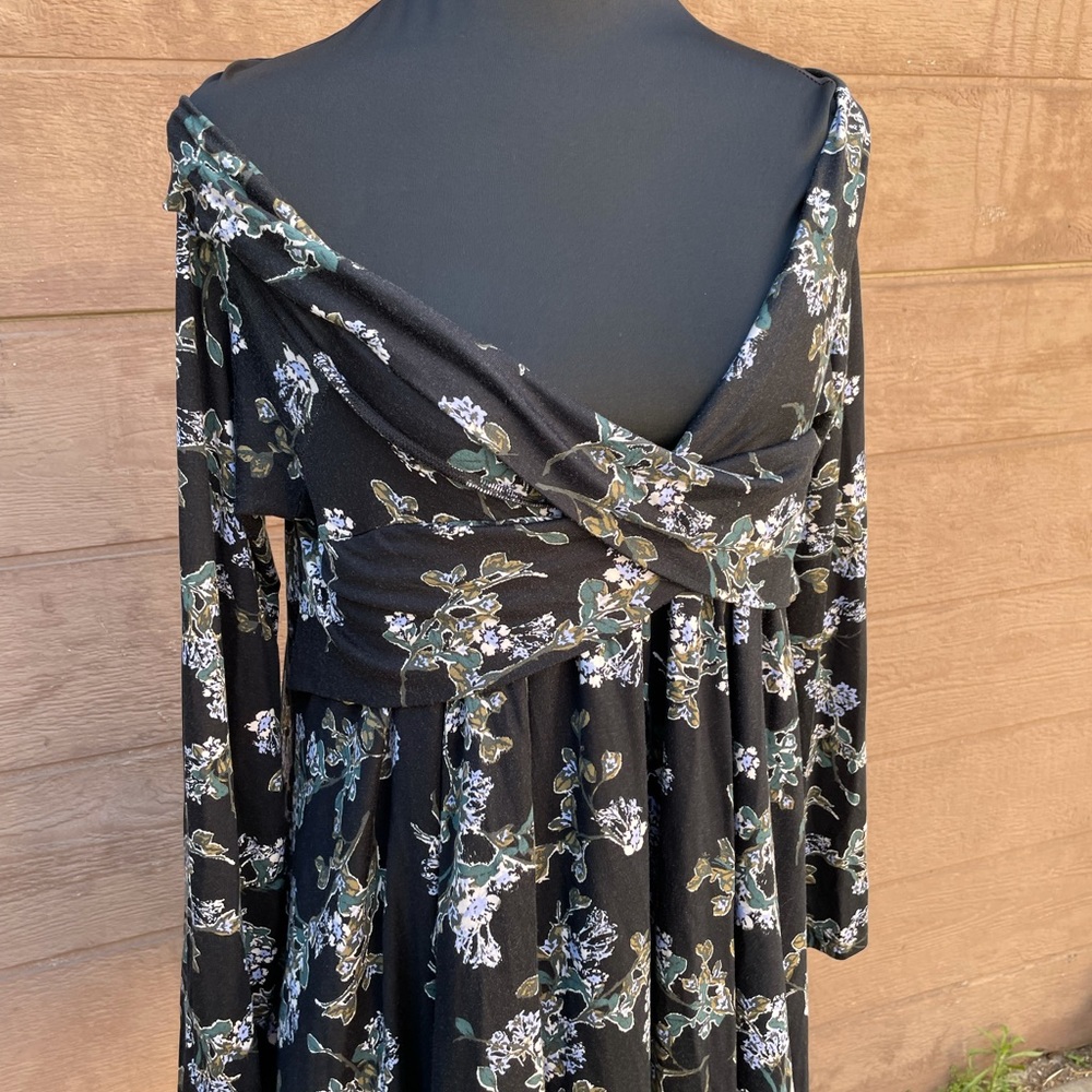 Free people off the shoulder tunic mini dress